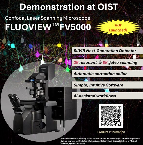 Evident FLUOVIEW FV5000 Seminar and demonstration