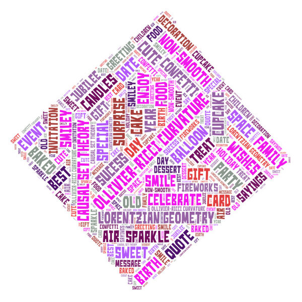 2025 Analysis on Metric Space Seminar "Ollivier-Ricci curvature in non-smooth Lorentzian geometry and causal set theory" by Dr.Samuël Borza,  University of Vienna