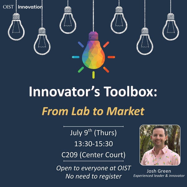 Innovator's Toolbox: From Lab to Market