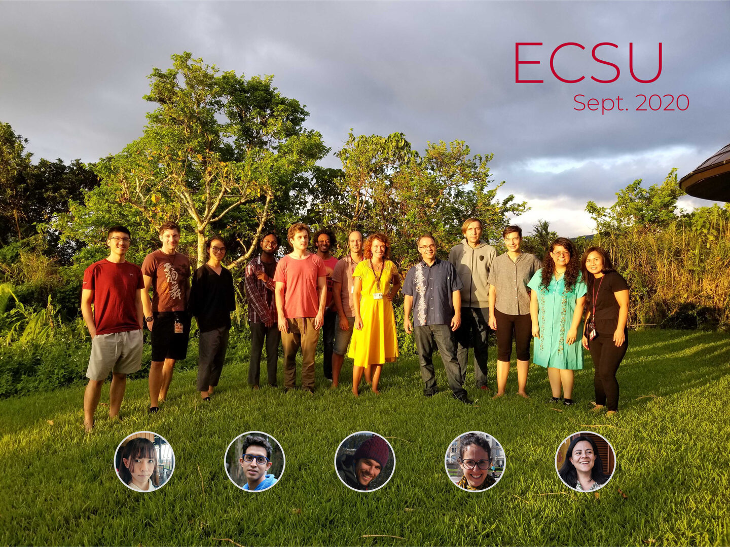 All ECSU group members of 2019